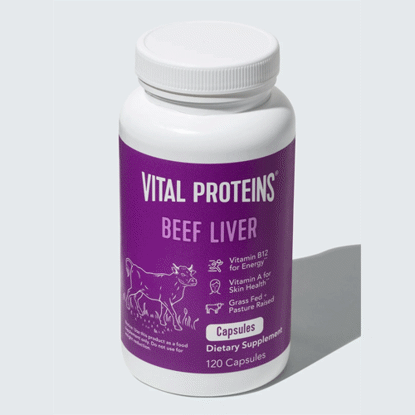 Picture of Beef Liver Capsules 120's by Vital Proteins