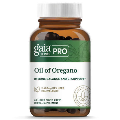 Picture of Oil Of Oregano 60 caps, Gaia Professional                   