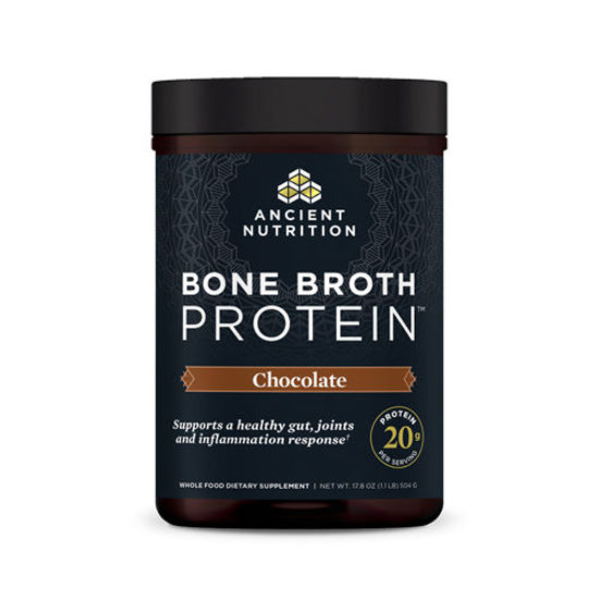 Picture of Bone Broth Protein (Chocolate) 504g by Ancient Nutrition