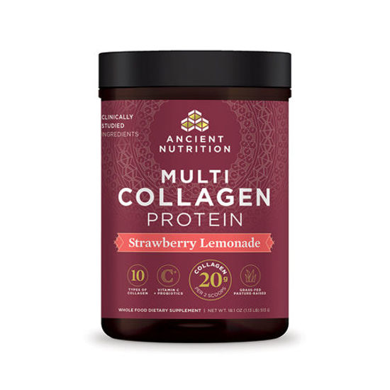 Picture of Multi Collagen Protein (Strw Lem) 513g by Ancient Nutrition