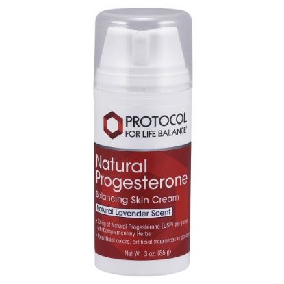 Picture of Progesterone Cream w/ Natural Lavender Scent 3oz by Protocol